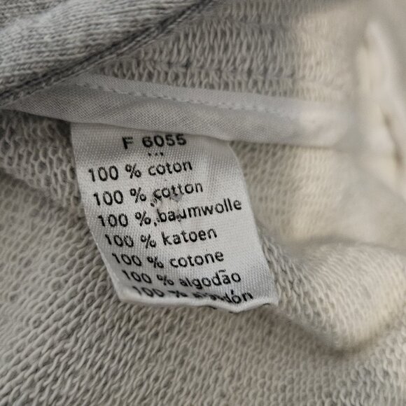 Lacoste Gray Double Breasted Cotton Peacoat Jacket Womens  Sz 36 Small 6 - Picture 3 of 3